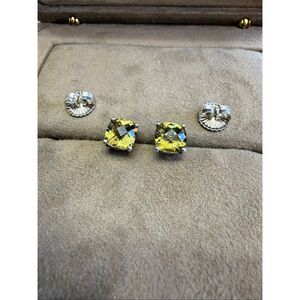 Authentic John Hardy gemstone stud earrings